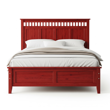 Classic Wooden Queen Bed