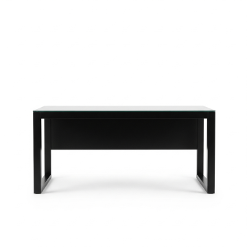 Executive Glass Top Desk