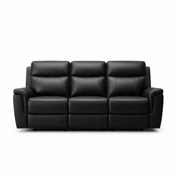 Leather Recliner Sofa