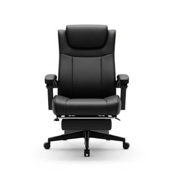 Reclining Office Chair with Footrest